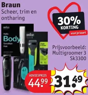 Kruidvat Braun aanbieding