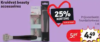 Kruidvat Kruidvat beauty accessoires aanbieding