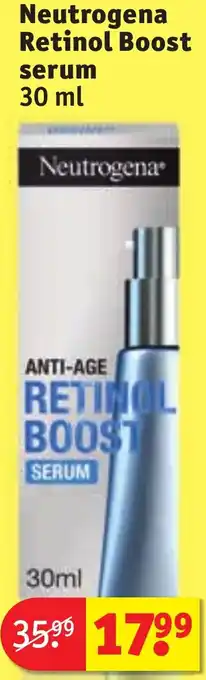 Kruidvat Neutrogena Retinol Boost serum aanbieding