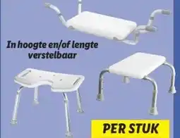 Lidl Badzitje, douchekruk of opstapje aanbieding