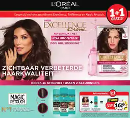 Kruidvat Keuze uit het hele assortiment Excellence, Préférence en Magic Retouch. aanbieding