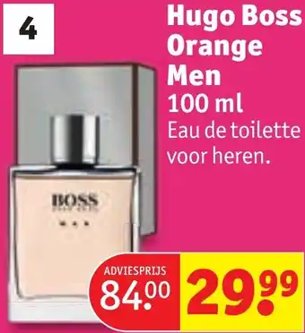 Kruidvat Hugo Boss Orange Men aanbieding