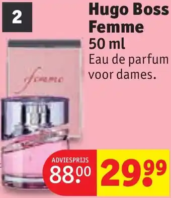 Kruidvat Hugo Boss Femme aanbieding