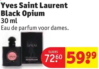 Kruidvat Yves Saint Laurent Black Opium aanbieding