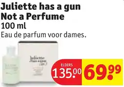 Kruidvat Juliette has a gun Not a Perfume aanbieding