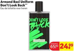 Kruidvat Armand Basi Uniform Don't Look Back aanbieding