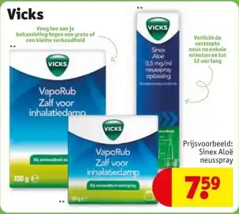 Kruidvat Vicks aanbieding