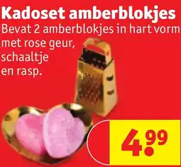 Kruidvat Kadoset amberblokjes aanbieding