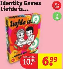 Kruidvat Identity Games Liefde is... aanbieding