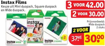 Kruidvat Instax Films aanbieding