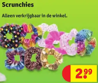 Kruidvat Scrunchies aanbieding