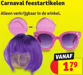 Kruidvat Carnaval feestartikelen aanbieding