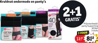 Kruidvat Kruidvat ondermode en panty's aanbieding