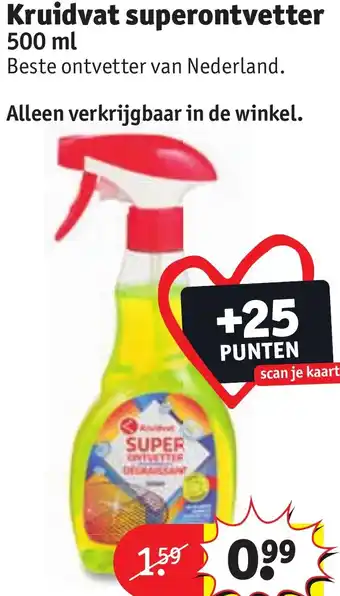 Kruidvat Kruidvat superontvetter aanbieding