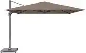 Van der Garde tuinmeubelen Platinum Challenger vierkante Zweefparasol T1 Premium 3.5x3.5 m. - Havanna aanbieding