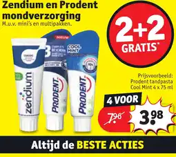 Kruidvat Zendium en Prodent mondverzorging aanbieding