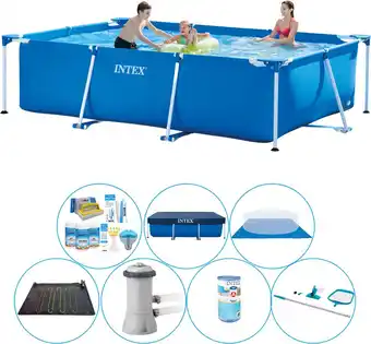 Bol.com Frame Pool Rechthoekig 300x200x75 cm - Zwembad Pakket aanbieding