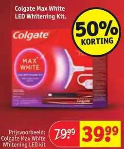 Kruidvat Colgate Max White LED Whitening Kit. aanbieding