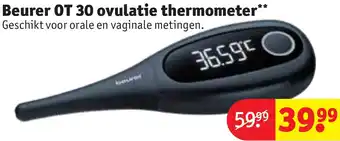 Kruidvat Beurer OT 30 ovulatie thermometer aanbieding