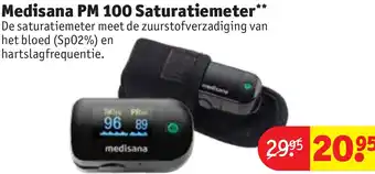 Kruidvat Medisana PM 100 Saturatiemeter aanbieding