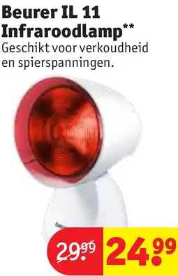 Kruidvat Beurer IL 11 Infraroodlamp aanbieding