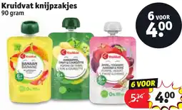 Kruidvat Kruidvat knijpzakjes aanbieding