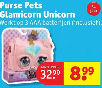 Kruidvat Purse Pets Glamicorn Unicorn aanbieding