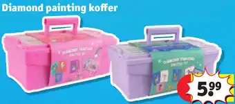 Kruidvat Diamond painting koffer aanbieding