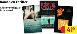 Kruidvat Roman en Thriller aanbieding