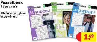 Kruidvat Puzzelboek aanbieding