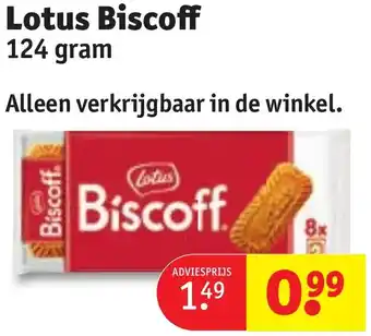 Kruidvat Lotus Biscoff aanbieding