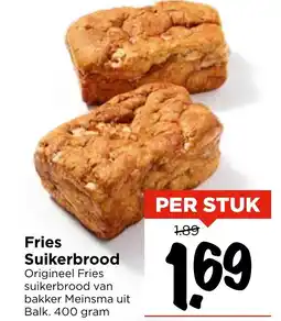 Vomar Voordeelmarkt Fries Suikerbrood aanbieding