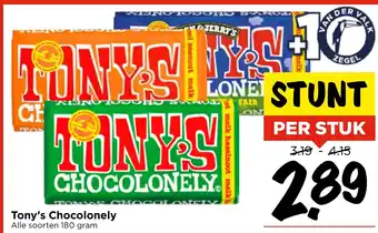 Vomar Voordeelmarkt Tony's Chocolonely aanbieding