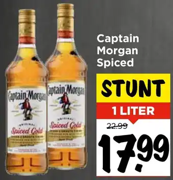 Vomar Voordeelmarkt Captain Morgan Spiced aanbieding