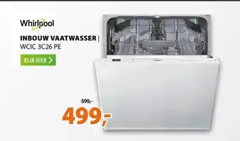 Expert Whirlpool WCIC 3C26 PE aanbieding