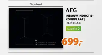 Expert AEG IKE74440CB aanbieding