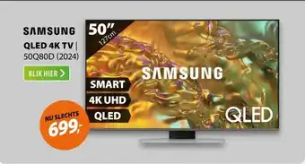 Expert Samsung QLED 4K 50Q80D (2024) aanbieding