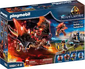 Bol.com PLAYMOBIL Novelmore drakenaanval - 70904 aanbieding