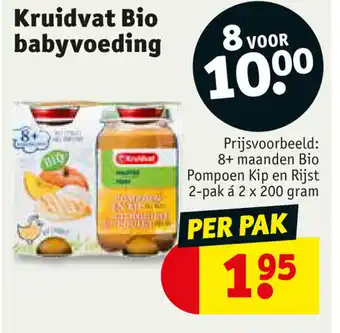 Kruidvat Kruidvat Bio babyvoeding aanbieding