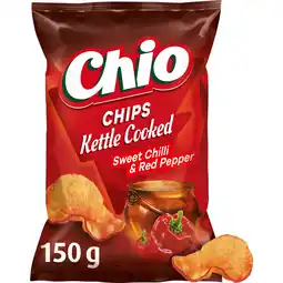 Albert Heijn Chio Chips kettle cooked sweet chili & pepper aanbieding