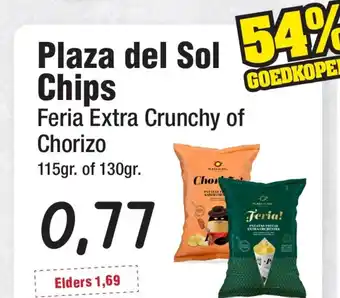 Budget Food Plaza del Sol Chips aanbieding