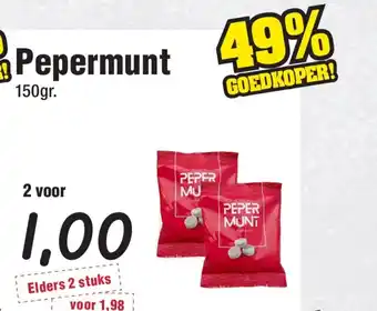 Budget Food Pepermunt aanbieding