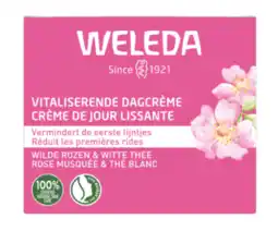 De Online Drogist Weleda Vitaliserende Dagcrème Wilde Rozen & Witte Thee aanbieding