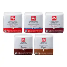 Koffievoordeel.nl Proefpakket - illy 100% Arabica Blends - 90 Iperespresso capsules aanbieding