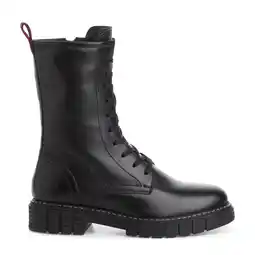 Wehkamp s.Oliver chunky veterboots zwart aanbieding