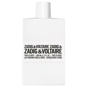 Douglas Zadig&Voltaire This is Her Body Lotion aanbieding