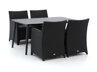 Kees Smit Forza Barolo/Sora 160cm dining tuinset 5-delig aanbieding