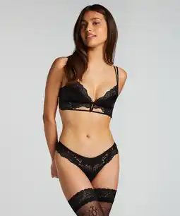 Hunkemoller Hunkemöller Brazilian Lainey Zwart aanbieding