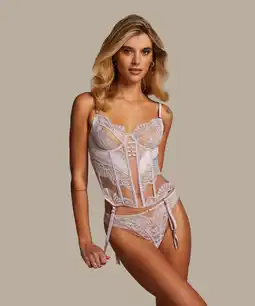 Hunkemoller Hunkemöller Bustier Almendra Paars aanbieding