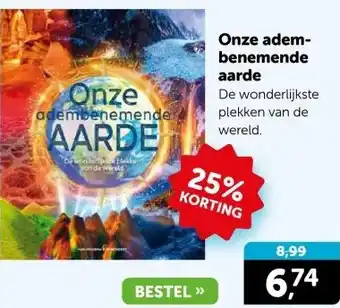 Boekenvoordeel Onze adem benemende aanbieding